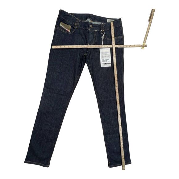 New Diesel GRUPEE Women Denim Blue Jeans Wash Stretch Super Skinny Leg US 32 /30 - Picture 10 of 14